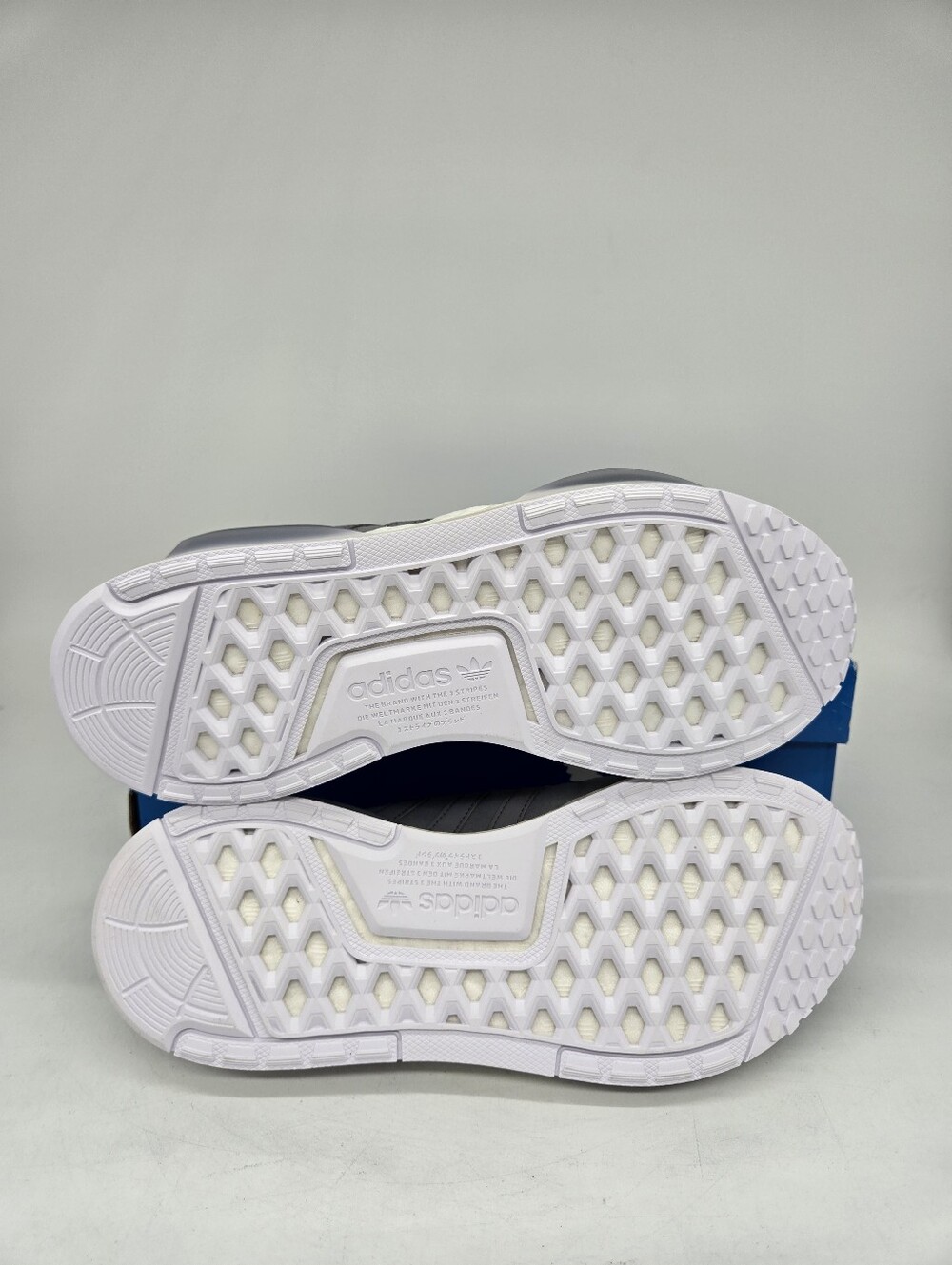 Adidas Women's NMD_V3 GY9283 Primeknit Grey Running Shoes Size 8.5 - Picture 7 of 8